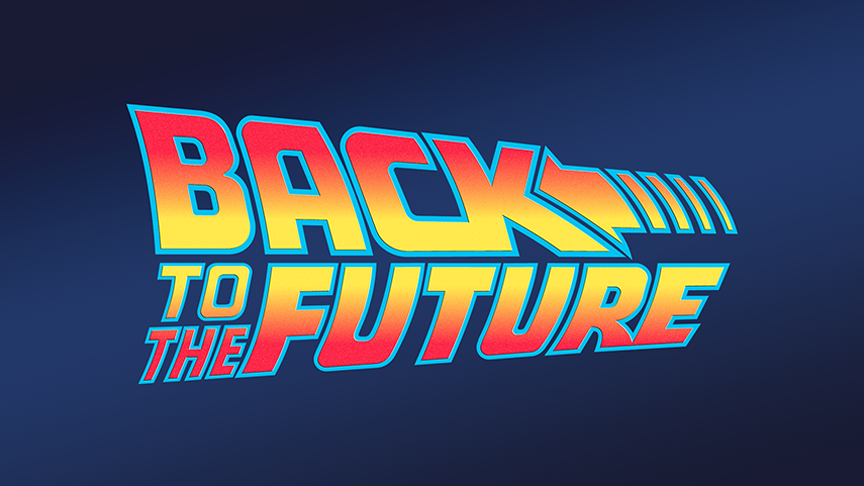 Back to the future logo